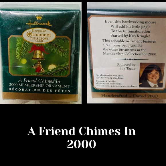 Vintage Hallmark Keepsake Ornament Collector’s Club 2000 - Picture 5 of 10